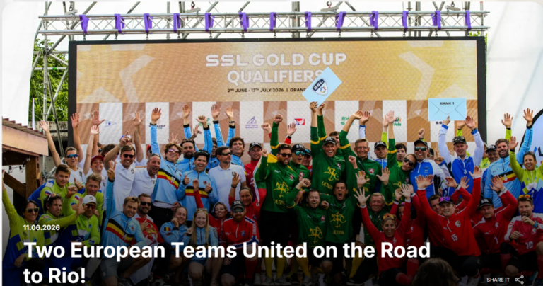 World Sailing Championships, SSL Gold Cup, Rio 2026